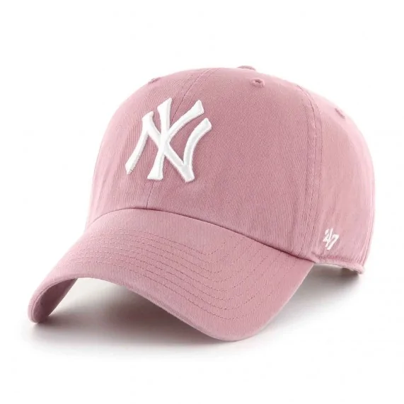 Gorra MLB New York Yankees "Clean Up" Rosa (Gorras) '47 Brand chez FrenchMarket
