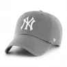 Casquette MLB New York Yankees "Clean Up" Gris (Casquettes) '47 Brand chez FrenchMarket