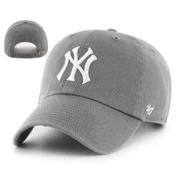 Casquette MLB New York Yankees "Clean Up" Gris (Casquettes) '47 Brand chez FrenchMarket
