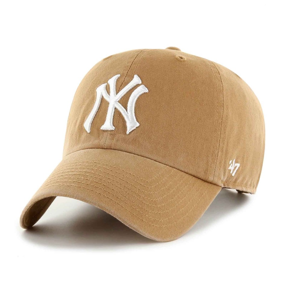 47 Brand MLB New York Yankees "Clean Up" Camel Cap