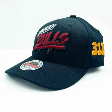 Chicago Bulls HWC "Slap Sticker Classic" NBA Cap (Caps) Mitchell & Ness chez FrenchMarket