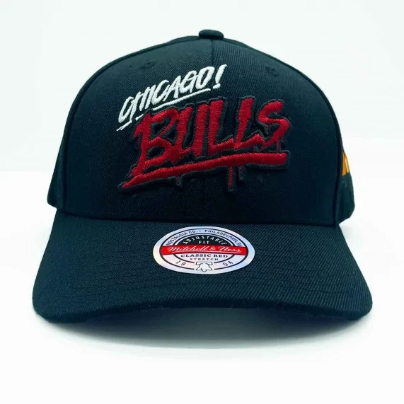 Chicago Bulls HWC "Slap Sticker Classic" NBA Cap (Caps) Mitchell & Ness chez FrenchMarket