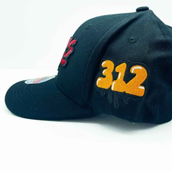 Chicago Bulls HWC "Slap Sticker Classic" NBA Cap (Caps) Mitchell & Ness chez FrenchMarket