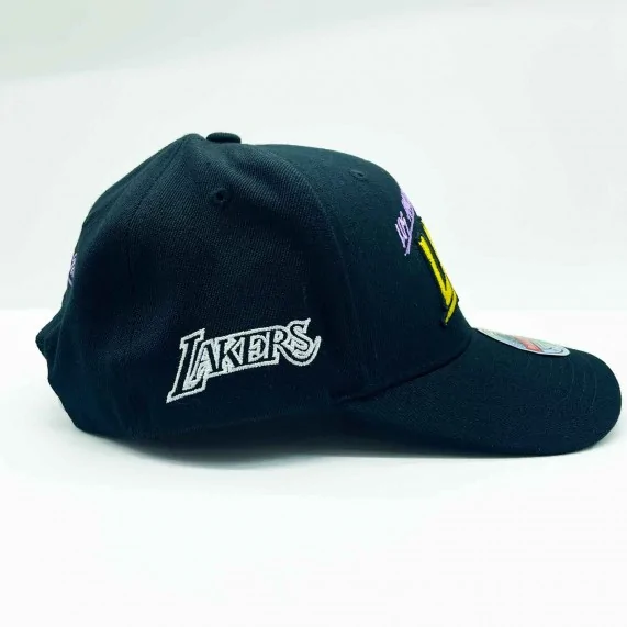 NBA Los Angeles Lakers Gorra HWC "Slap Sticker Classic (Gorras) Mitchell & Ness chez FrenchMarket
