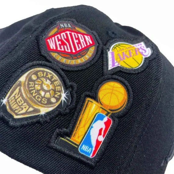 NBA Los Angeles Lakers "Rings Snapback" Cap (Caps) Mitchell & Ness on FrenchMarket