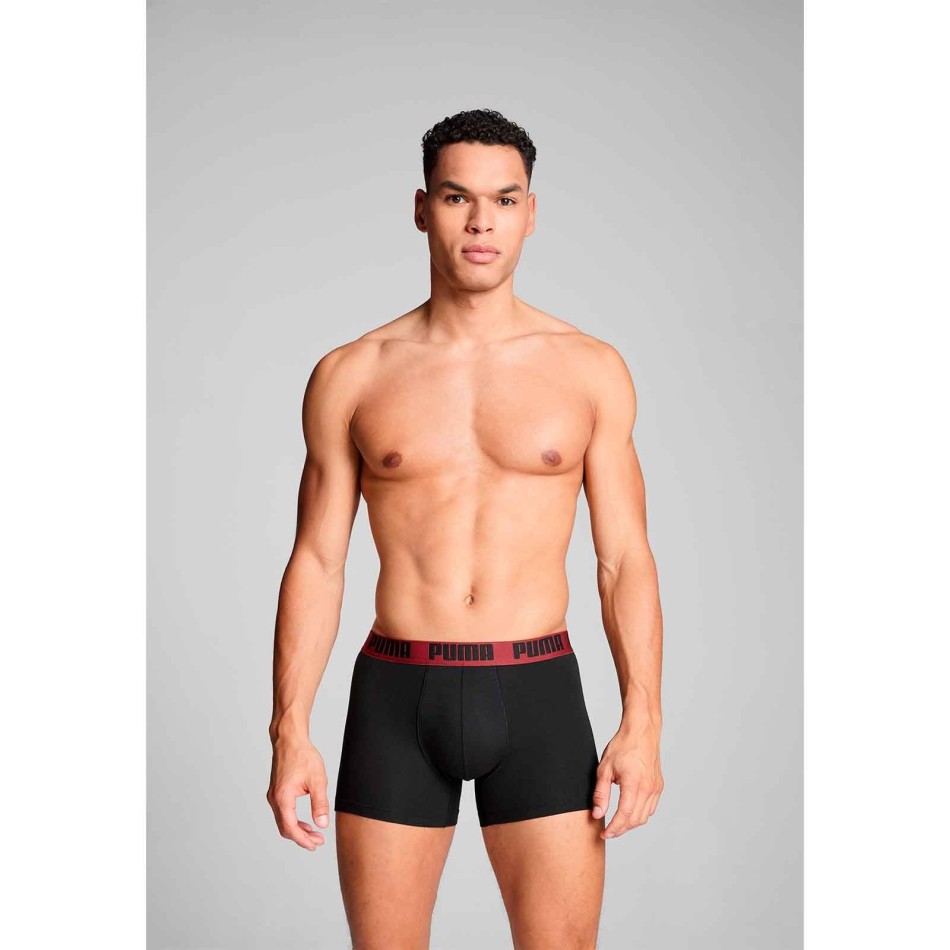Everyday Basic" Katoenen herenboxerset van 2 (Herenboxershorts) PUMA chez FrenchMarket