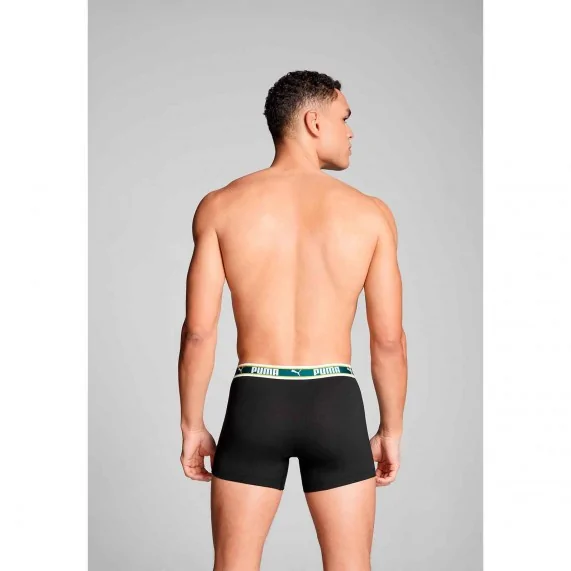 Lote de 2 calzoncillos bóxer "Dual Logo" de algodón para hombre (Calzoncillos para hombre) PUMA chez FrenchMarket