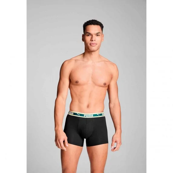 Set van 2 herenboxershorts katoen "Dual Logo (Herenboxershorts) PUMA chez FrenchMarket