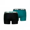 Set van 2 herenboxershorts katoen "Dual Logo (Herenboxershorts) PUMA chez FrenchMarket