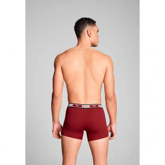 Lote de 2 calzoncillos bóxer "Dual Logo" de algodón para hombre (Calzoncillos para hombre) PUMA chez FrenchMarket