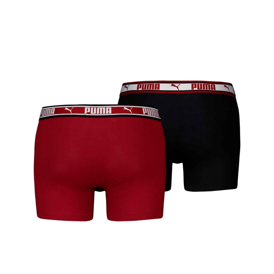 Pack de 2 Boxers Homme Coton "Dual Logo"