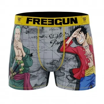 Boxer de microfibra "One Piece 2024" para hombre (Calzoncillos para hombre) Freegun chez FrenchMarket