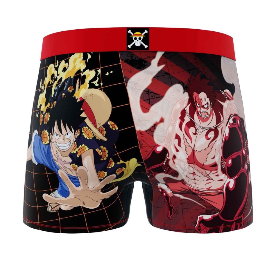 One Piece 2024" Men's Microfiber Boxer Briefs (Men's boxer shorts) Freegun on FrenchMarket
