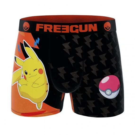 Pokemon 2024" Microvezel herenslip (Herenboxershorts) Freegun chez FrenchMarket