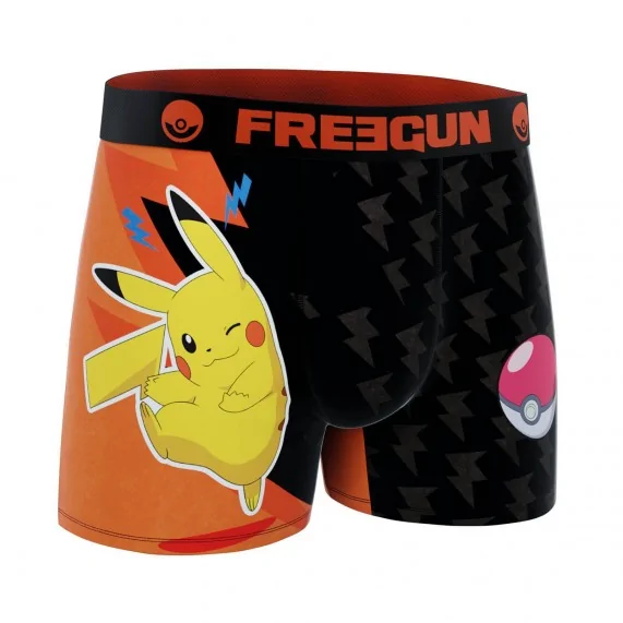 Boxer da uomo in microfibra "Pokemon 2024 (Boxer da uomo) Freegun chez FrenchMarket