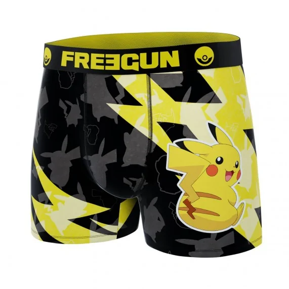 Calzoncillos de microfibra para hombre "Pokemon 2024 (Calzoncillos para hombre) Freegun chez FrenchMarket