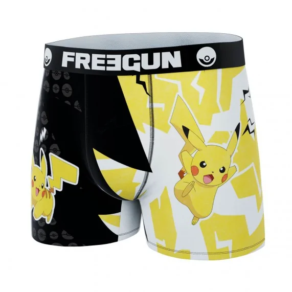 Pokemon 2024" Men's Microfiber Boxer Briefs (Men's boxer shorts) Freegun on FrenchMarket