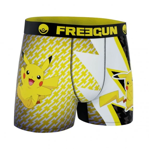 Boxer Mann Mikrofaser "Pokemon 2024" (Boxershorts Mann) Freegun auf FrenchMarket
