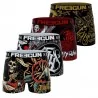 Set van 4 Rock & Tattoo "HYRAW" boxershorts voor mannen (Herenboxershorts) Freegun chez FrenchMarket Set van 4 Rock & Tattoo "HYRAW" boxershorts voor mannen (Herenboxershorts) Freegun chez FrenchMarket