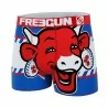 Calzoncillos bóxer de microfibra para hombre "La Vaca que rie" (Calzoncillos para hombre) Freegun chez FrenchMarket
