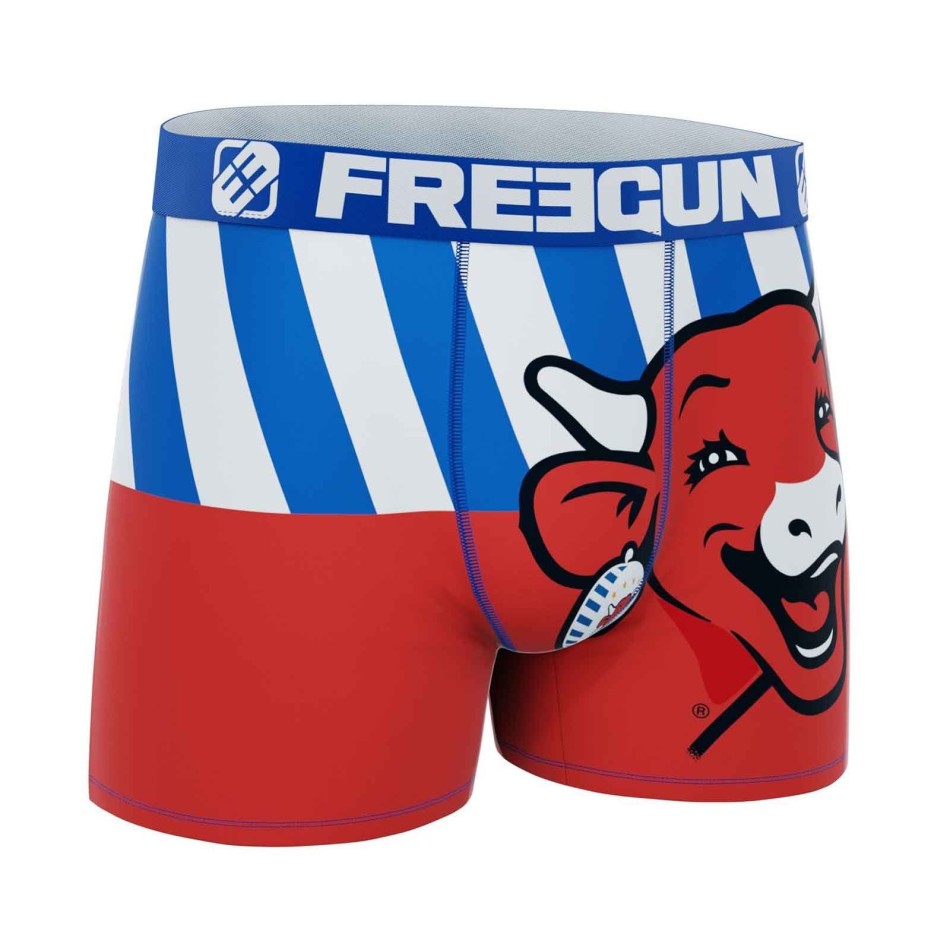 FREEGUN "The Laughing Cow" boxerbyxa i mikrofiber för män