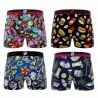 Set van 4 "Zomerkleur" jongensboxershorts (Set jongensboxershorts) Freegun chez FrenchMarket