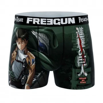 Attack On Titan" Men's Microfiber Boxer Brief (Men's boxer shorts) Freegun on FrenchMarket