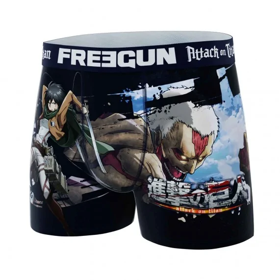 Boxer in microfibra per uomo "Attack On Titan (Boxer da uomo) Freegun chez FrenchMarket