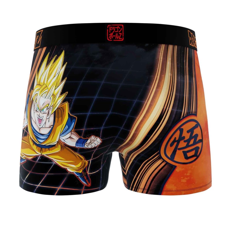Dragon Ball Z "San Goku" men's boxer shorts (Men's boxer shorts) Freegun on FrenchMarket