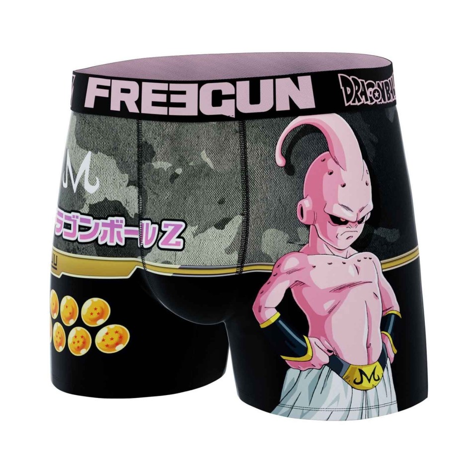 FREEGUN Dragon Ball Z "Buu" Boxer för män Rosa