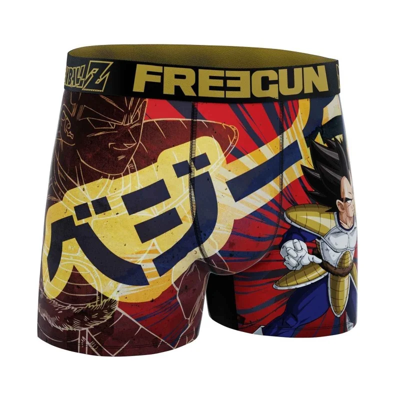 FREEGUN Herren-Boxershorts Dragon Ball Z – Mikrofaser Mit Elastischem Bund