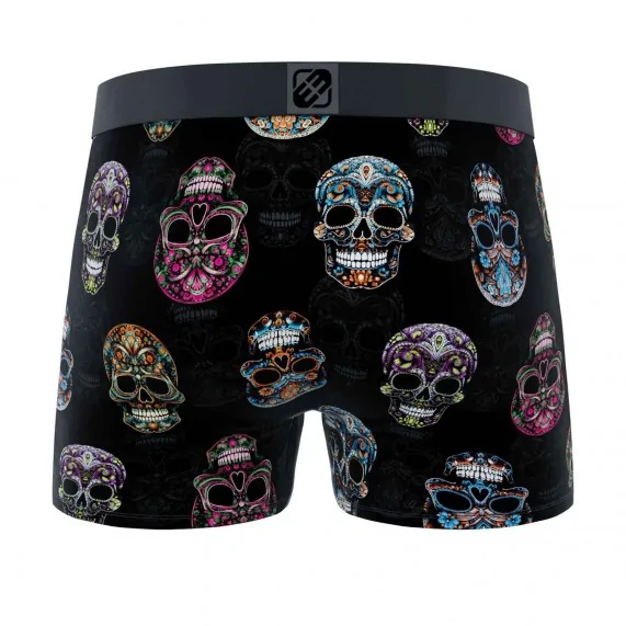 Boxer Mann Skull Totenkopf (Boxershorts Mann) Freegun auf FrenchMarket