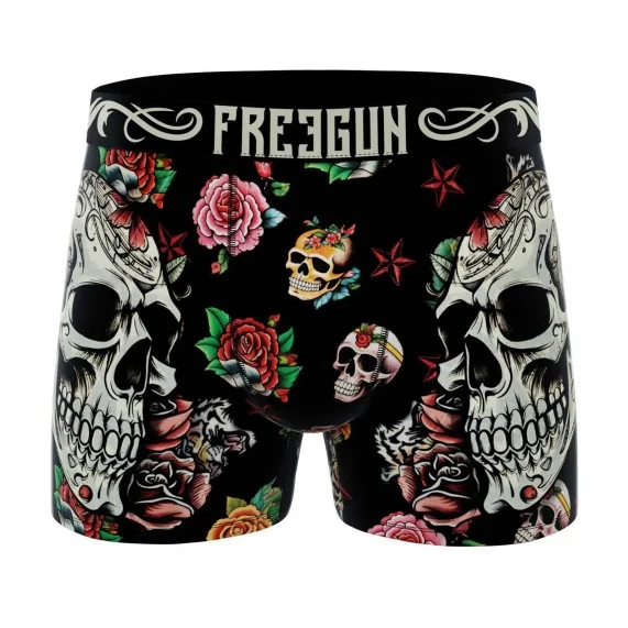 Boxer Mann Skull Totenkopf (Boxershorts Mann) Freegun auf FrenchMarket