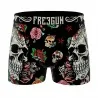 Boxer Mann Skull Totenkopf (Boxershorts Mann) Freegun auf FrenchMarket