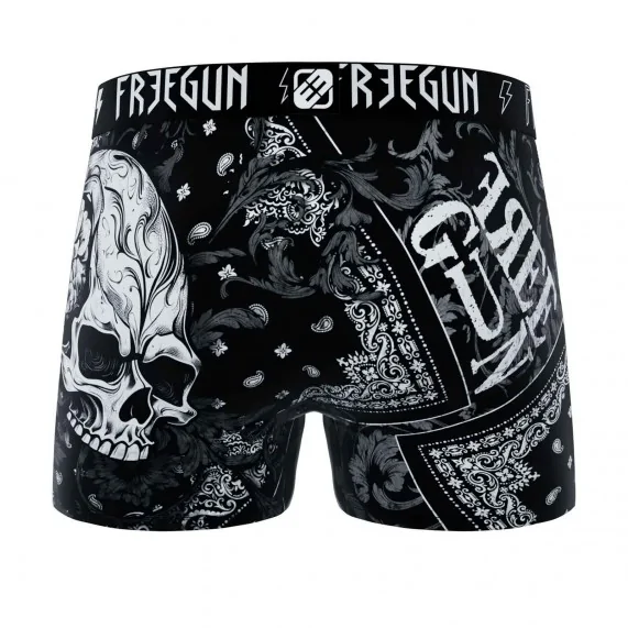 Boxer Mann Skull Totenkopf (Boxershorts Mann) Freegun auf FrenchMarket