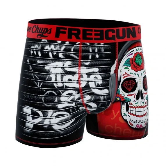 Boxer für Männer Mikrofaser Pop-Art "Chupa Chups (Boxershorts Mann) Freegun auf FrenchMarket