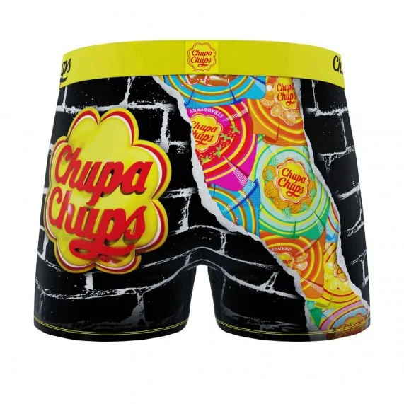 Boxer Pop-Art "Chupa Chups" in microfibra per uomo (Boxer da uomo) Freegun chez FrenchMarket