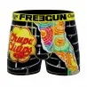 Boxer de microfibra Pop-Art "Chupa Chups" para hombre (Calzoncillos para hombre) Freegun chez FrenchMarket