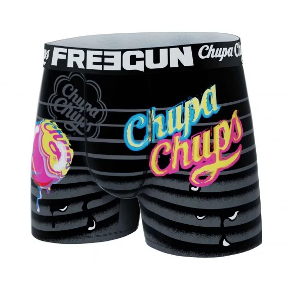 Pop-Art "Chupa Chups" Microfiber Boxer for Men (Men's boxer shorts) Freegun on FrenchMarket