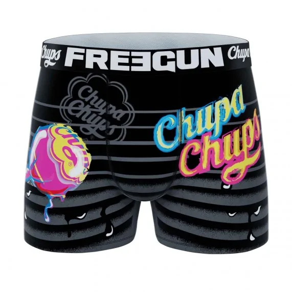 Boxer für Männer Mikrofaser Pop-Art "Chupa Chups (Boxershorts Mann) Freegun auf FrenchMarket