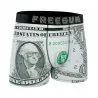 Heren Boxer Dollars (Herenboxershorts) Freegun chez FrenchMarket