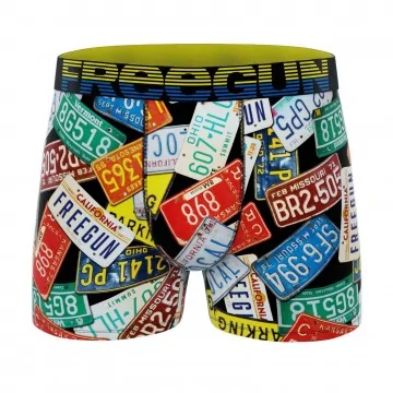 Heren boxershorts USA Collectie (Herenboxershorts) Freegun chez FrenchMarket