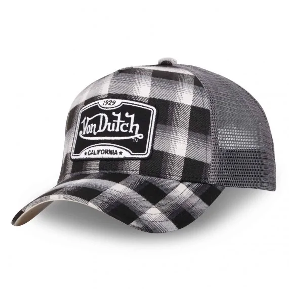 Cappello trucker a scacchi (Cappellino) Von Dutch chez FrenchMarket Cappello trucker a scacchi (Cappellino) Von Dutch chez FrenchMarket