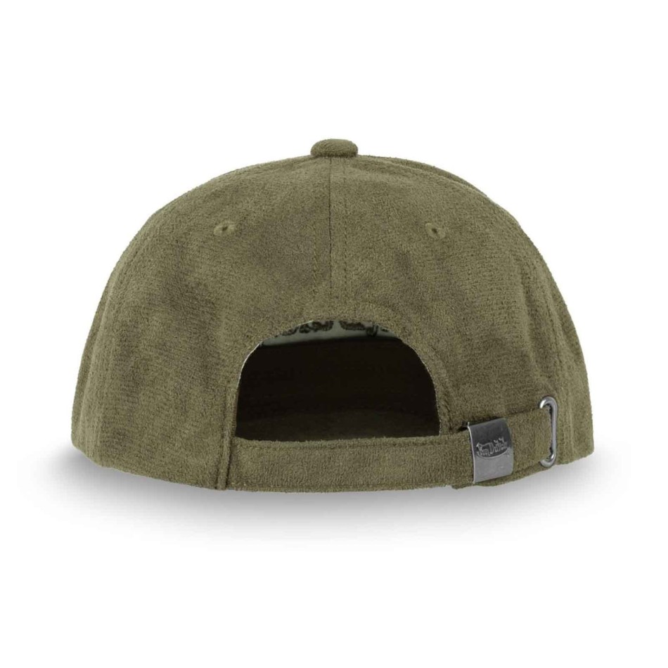 VON DUTCH Basebollkeps Strapback Suedine Svart, Khaki, Ecru