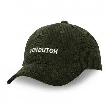 Fluwelen geribbelde baseballpet (Caps) Von Dutch chez FrenchMarket