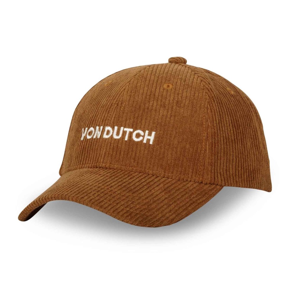 Gorra de béisbol acanalada de terciopelo (Gorras) Von Dutch chez FrenchMarket
