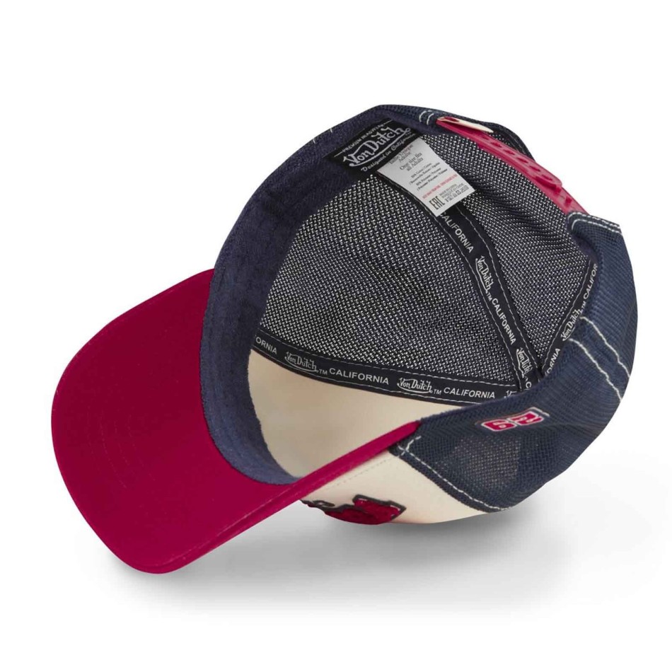 VON DUTCH Trucker Cap "Terry California" Black, Beige