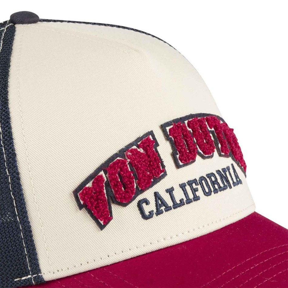 VON DUTCH Truckerkeps "Terry California" Svart, Beige