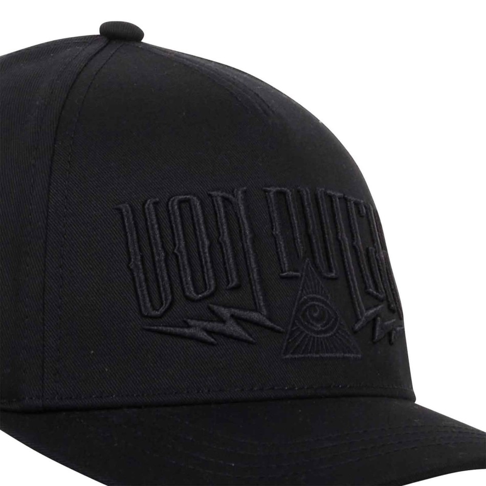 VON DUTCH Svart Baseball Cap "Rock" 100% bomull Fri leverans