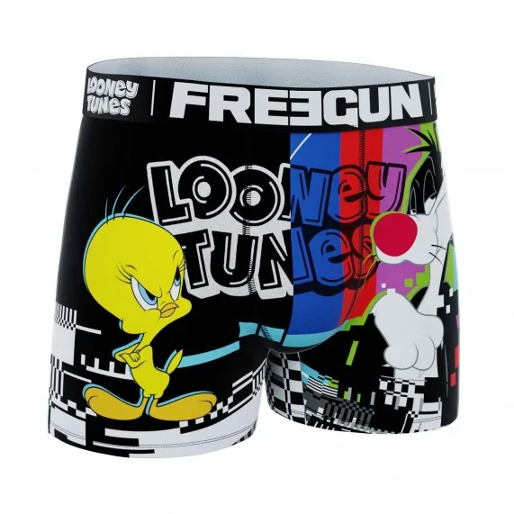 Boxershorts Herren Looney Tunes "TV-Mire" (Boxershorts Mann) Freegun auf FrenchMarket
